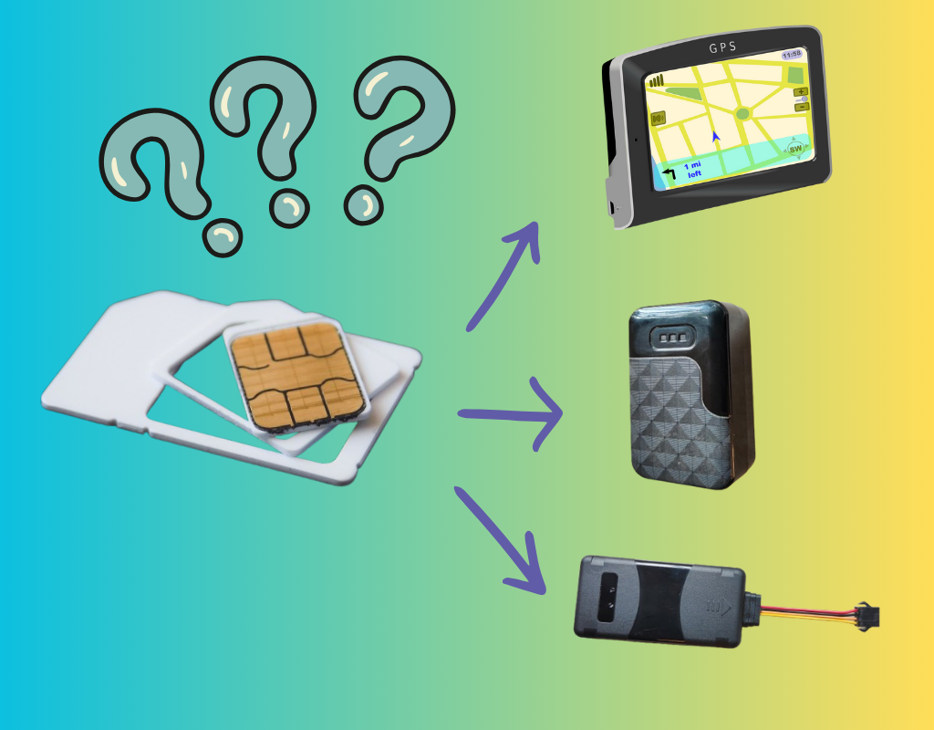 do gps trackers need sim card